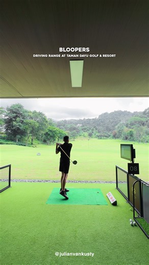 Golf Driving Range Bloopers