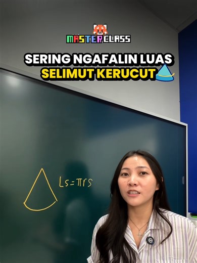Ngafalin doang tanpa tau asalnya dari mana?? JANGAN YA ADIK!! Pokoknya kalau kalian mau belajar Matematika mulai dari konsepnya, daftar aja Program MasterClass by Mantappu Academy😋 Kelasnya super FUN, dan diajarin sama Tutor TERBAIK se-Indonesia‼️ Gas daftar programnya sekarang di linktr.ee/masterclass_ma #mantappuacademy #jadipintarjadimantappu #lesmatematika #masterclass #math