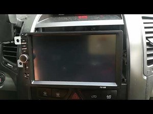 How do you reset a Chinese Android car radio?