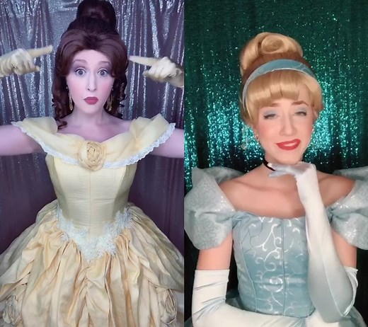 Princess Rap Battle: Belle vs. Cinderella Cosplay Edition