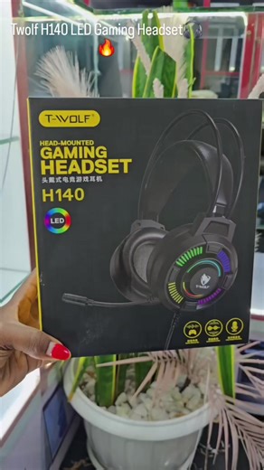 🎧🔥 IMMERSIVE SOUND. NEXT-LEVEL GAMING. Step into the game with the Twolf H140 LED Gaming Headset 💡🎮 Designed for gamers who want clear sound, comfort, and style. ✨ Why you’ll love it: 🔊 Powerful stereo sound & deep bass 🎤 Clear noise-reduced microphone 💡 Stylish LED lighting for your setup 🎧 Comfortable head-mounted design for long gaming sessions 💰 Price: Kshs 2,500 only 📦 Available now 📩 DM to order 📍 Nairobi CBD #GamingHeadsetKE #LEDHeadset #AffordableGaming #GamersKE #PCGaming @R