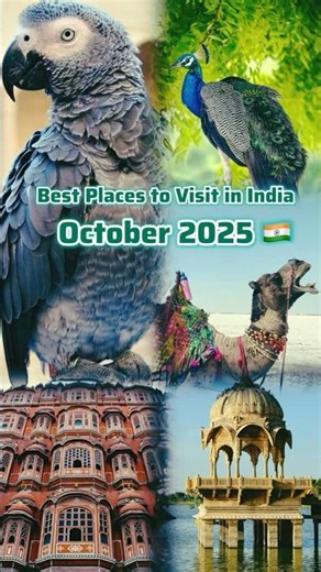 Best Places to Visit in India – October 2025 🇮🇳