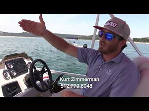 Loading a tritoon boat on the trailer