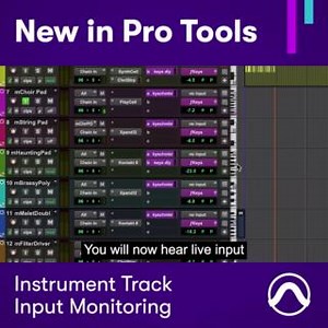2.1K views · 26 reactions | NEW IN PRO TOOLS: Monitor instrument tracks triggered from external MIDI controllers, sequencers or other MIDI tracks FULL VIDEO ▶️ youtu.be/lQuCWiXNoZs SAVE 33% ▶️ https://ow.ly/XXVb50TVqIE #protools #monitoring #midi #instrumenttracks #sequencer #musicproduction #avidprotools #daw #avid | Avid Pro Tools | Facebook