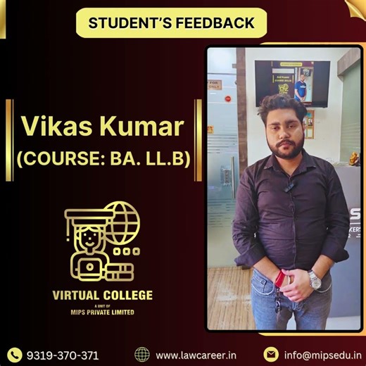 Students Review | LL.B | BALLB | MIPS #mbaimemi #distancemba #onlinemba #installementsmba