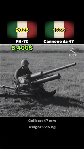 ‼️90 years of Italian Howitzer evolution‼️#italy