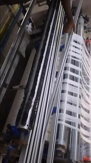 Warp Beam handling in weaving process 🧵|| Inside Textile Mill : Warp Beam in action