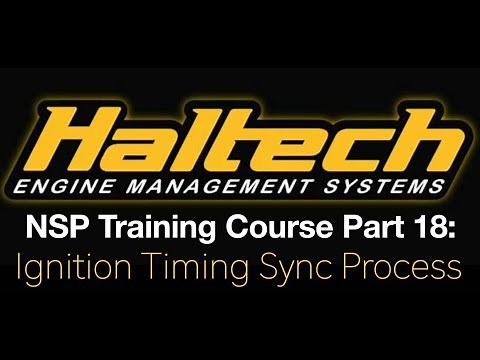 Haltech Elite NSP Training Course Part 18: Ignition Timing Sync Process | Evans Performance Academy