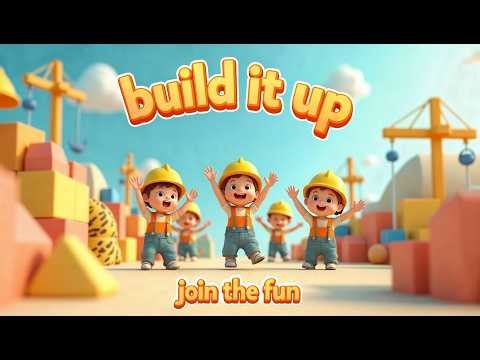 "Digging In The Dirt!" Construction Vehicles Dance 🚜– BUILD IT UP!”