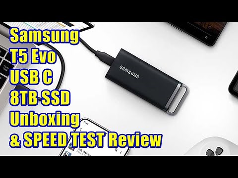 📀 Samsung T5 Evo Unboxing and Review vs T7 Shield SPEED TEST Crystal Diskmark #wisebuyreviews