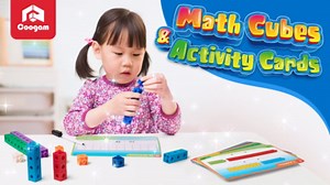 Coogam Math Cubes, Manipulatives Number Counting Blocks MathLink Cubes STEM Learning Toy with Flash Cards For 3 Years Old（100 Pieces） - Walmart.com