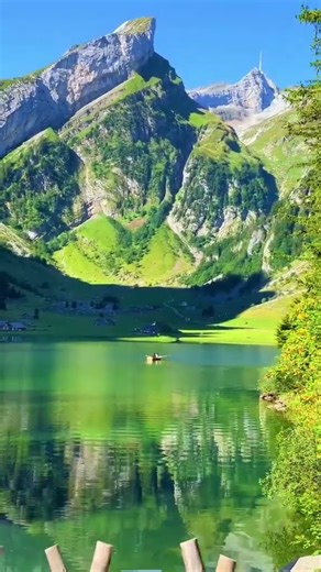 Seealpsee Appenzell🇨🇭 switzerland swissbeautiful