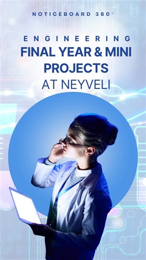 #GoodEvening ENGINEERING FINAL YEAR & MINI PROJECTS @ #NEYVELI By K-Tec Computer Education. •Check the #Comments section for the detailed information• | Noticeboard Neyveli | Facebook