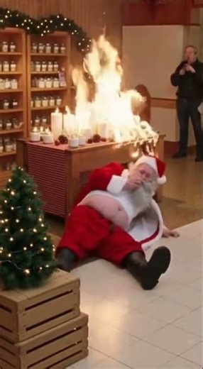 Drunk Santa Causes TROUBLE