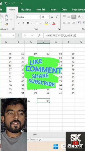 AGGREGATE+SUM in Excel quick Guide