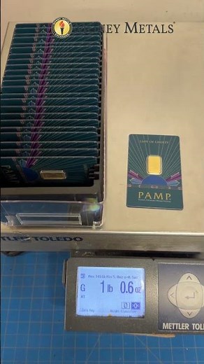 How Many 2.5 Gram Gold Bars Make 1 Pound?