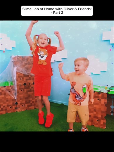 DIY Slime Lab with Oliver & Friends: Fun for Kids