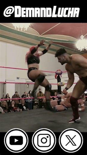 WILD CHILD takes TWO on ONE!! [Intergender Handicap Tag] DEMAND LUCHA