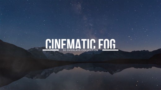30 Cinematic Fog Overlays