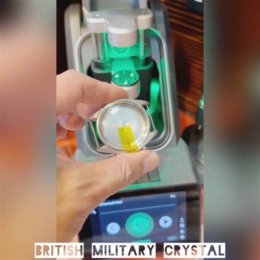 “Cast Optical” crystal for the vintage CWC/ Hamilton/ Newmark; British Military 6BB RAF Chronograph