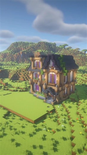 Minecraft Starter Beginner Base + Schematic Download #minecraft #shorts