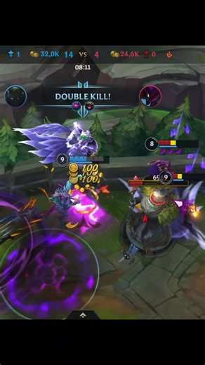 em câmera lenta, 4kill ☠️ #wildrift #lol #fyp #leagueoflegends #fw 👉🏻 @Elemento X