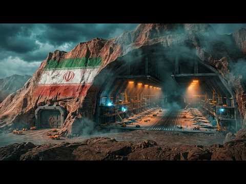 Inside Iran's Mountain Fortress: How They Carved An Airbase In Rock To Hide 100 Jets
