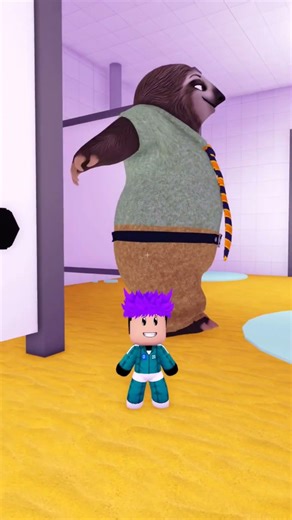 Thanos Vs Sloth Obby Roblox #shorts #roblox
