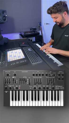 The SH-101 Software Synthesizer is an ultra-detailed replica of the famous Roland SH-101. Powered by advanced circuit-level modeling, the plug-in perfectly recreates the original's inspiring analog sounds, which have shaped decades of electronic music styles. Buy now and save 50% in our limited-time Day sale! | Plugin Boutique
