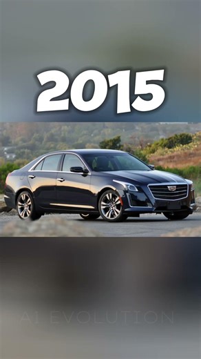 Evolution of cadillac CTS (2002/2026)#cadillac #cadillacctsv #evolution #automobile #2026 #shorts
