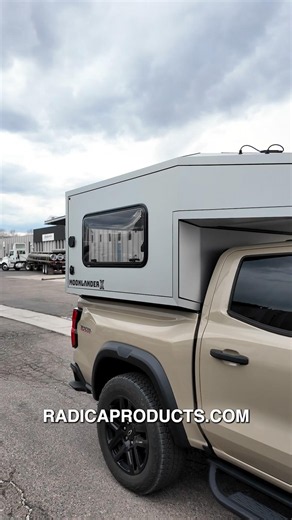 Chevy Colorado 🤝 MoonLander X #truckcamper #chevy #overland