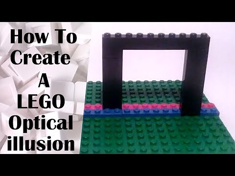 How To Create A LEGO Optical Illusion | Lego Tutorials