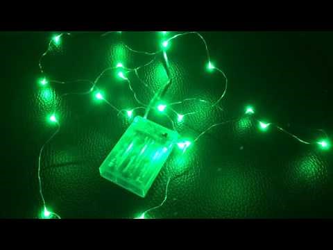 A look at RTGS 20 Micro LED (Green) String Lights, Battery Operated, Silver Wire