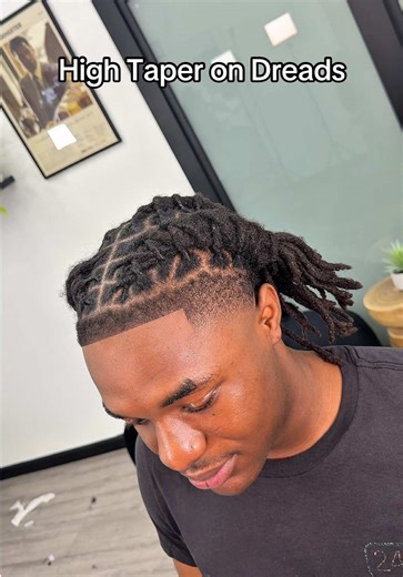 Transform Your Dreads with High Taper Styles