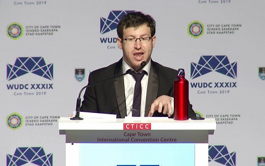 【英辩/debate】Cape Town WUDC 2019 ESL Grand Final