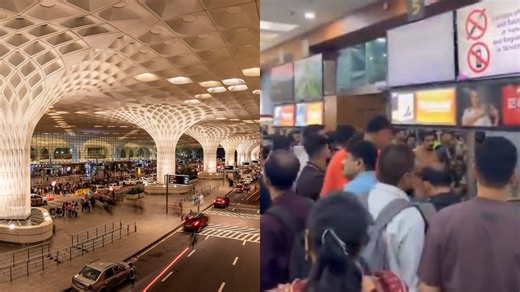 Mumbai: Chaos At Chhatrapati Shivaji Maharaj International Airport Terminal 1 As SpiceJet Delays Spark Massive Passenger Protest