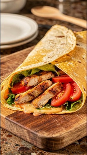 🔥 Crispy Chicken Cheese Wrap | Easy & Delicious Recipe | JawadFoodCorner 🌯🧀