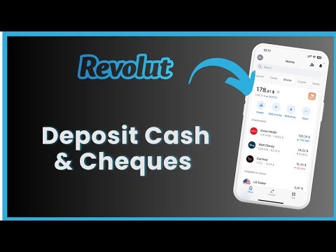 How To Deposit Cash or Cheques to Revolut