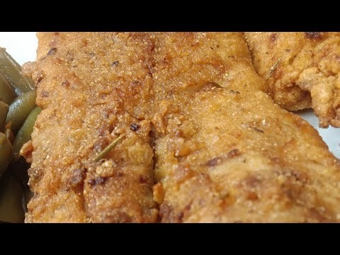 DELICIOUS Crispy Fried Fish with Creamy Pasta and Flavorful Mixed Veggies