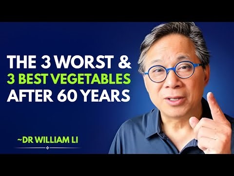 Dr. Li’s Guide for Seniors: The 3 Worst and 3 Best Vegetables After 60