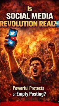 Is Social Media Revolution Real? 📱 #Shorts