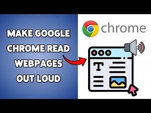 How To Make Google Chrome Read Webpages Out Loud | Activate Chrome’s Webpage Narration Tools 2025