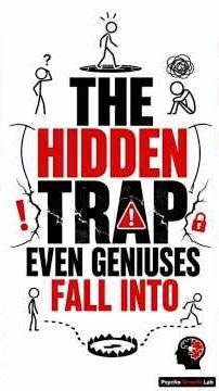 The Hidden Trap Even Geniuses Fall Into #psychology #shorts
