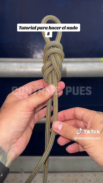 Cómo hacer el nudo 8: Tutorial completo