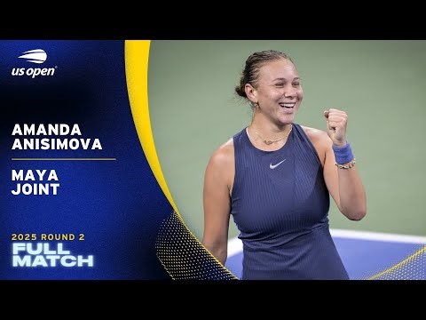 Amanda Anisimova vs. Maya Joint Full Match | 2025 US Open Round 2