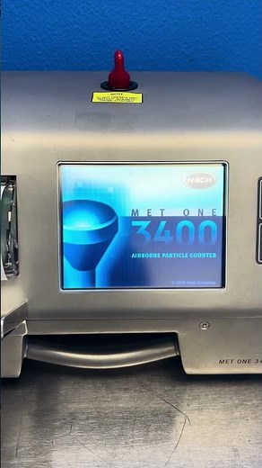 HACH 3445 MET ONE 3400 Particle Counter for Portable Airborne Monitoring Program