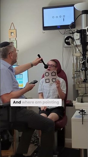 LEA Symbols in Action | Testing Vision in a Child with Down Syndrome