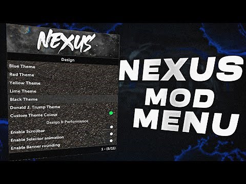 Nexus Mod Menu Showcase | redENGINE Executor