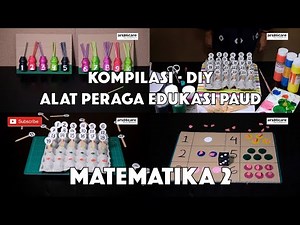 Video Cara Membuat Alat Peraga Edukasi untuk PAUD [Kompilasi #5] - Matematika 2