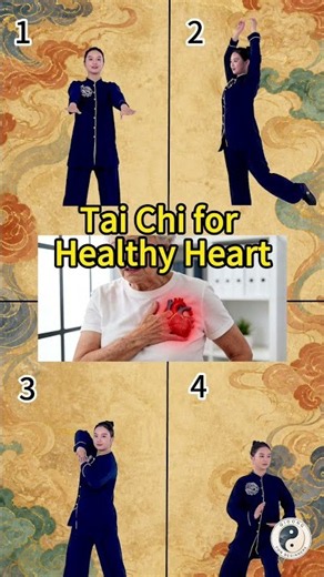 Easy Tai Chi Moves for Heart Circulation #taichi #circulation